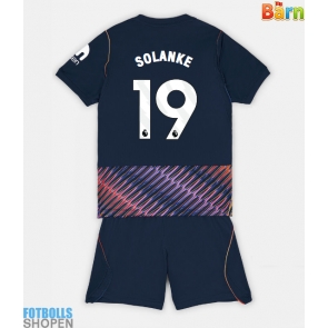 Billiga Tottenham Hotspur Dominic Solanke #19 Bortatröja Barn 2026-27 Kortärmad (+ Korta byxor)